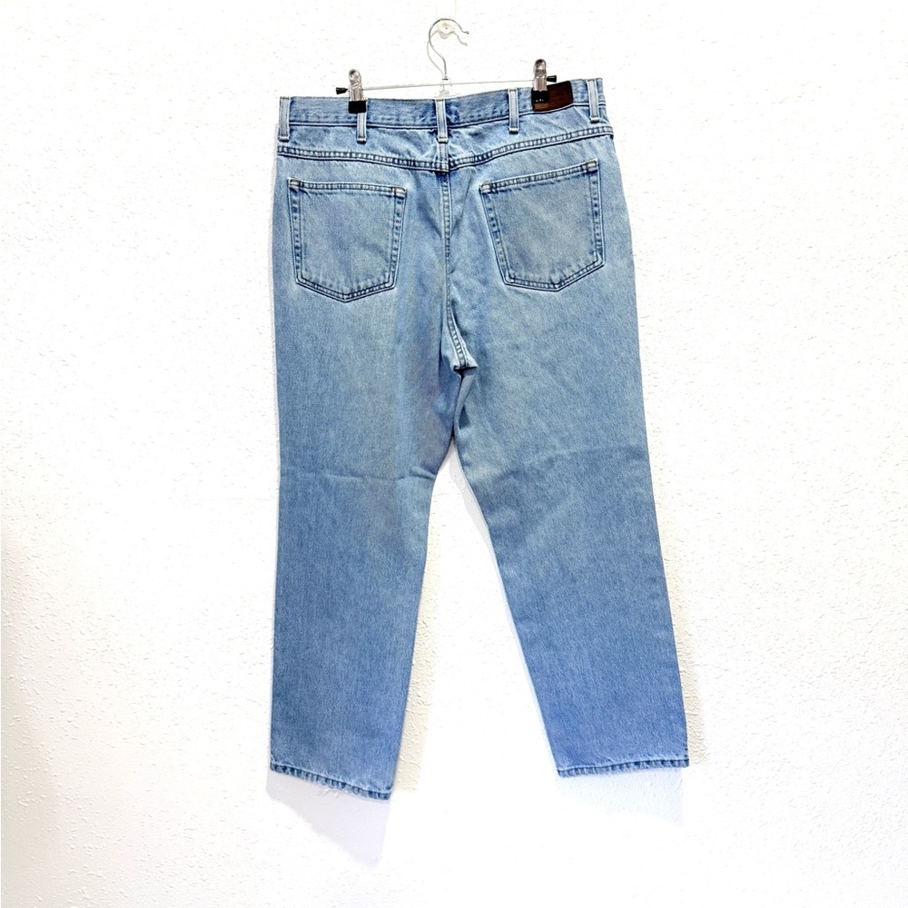 L.L. Bean Men's Relaxed Fit Blue‎ Jeans 36x29 - Picture 6 of 7
